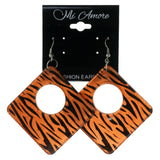 Colorful  Zebra Print Dangle-Earrings #LQE2905