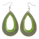 Colorful  Glitter Sparkle Dangle-Earrings #LQE2941