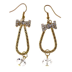 Colorful  Bow Dangle-Earrings #LQE2974