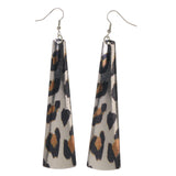 Colorful  Cheetah Print Dangle-Earrings #LQE2986