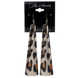 Colorful  Cheetah Print Dangle-Earrings #LQE2986