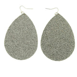 Sparkle Dangle-Earrings Silver-Tone Color  #LQE447