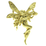 Fairy Brooch-Pin Gold-Tone Color  #LQP219