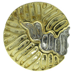 Gold-Tone & Silver-Tone Colored Metal Brooch-Pin #LQP307
