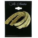 Gold-Tone Metal Brooch-Pin #LQP308