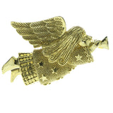 Angel Brooch-Pin Gold-Tone Color  #LQP456