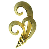 Gold Metal Brooch Pin #LQP88