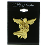 Angel Baby Brooch-Pin Gold-Tone Color  #LQP907