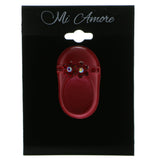 Kid's Shoe Brooch-Pin With Crystal Accents  Red Color #LQP926