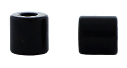6mm Magnetic Clasp Set Of 10 Matte Black Barrel MC15 - Mi Amore