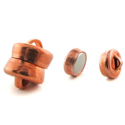 6mm Magnetic Clasp Set Of 12 Maglok Copper Loop MC23