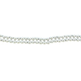 4mm Magnetic Pearl Silver White Round MP06