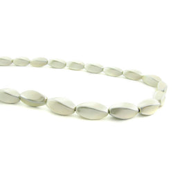 5X11mm Magnetic Pearl White Twist MP32