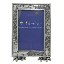 Spider Webs Spiders Holds approx. 1.75x2.75in Photo Picture-Frame Pewter Color  #PF22