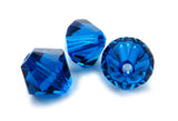 6mm Swarovski Crystals Capri Blue S6C23 - Mi Amore
