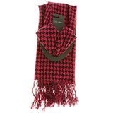 Women's Fashion Scarf - Pink and Black Design SFS03