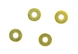 4mm Magnetic Spacer Goldplate Dancing Bead 100Pc SPMG24 - Mi Amore