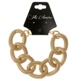 Gold-Tone Metal Fashion-Bracelet #2386