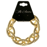 Chain Link Fashion-Bracelet Gold-Tone Color  #2404