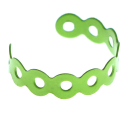 Adjustable Circle Toe-Ring Green Color  #4450