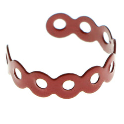 Adjustable Circle Toe-Ring Red Color  #4450