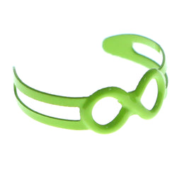 Adjustable Infinity Symbol Toe-Ring Green Color  #4448