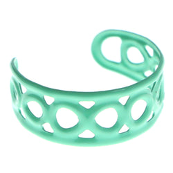 Adjustable Infinity Symbol Toe-Ring Teal Color  #4444