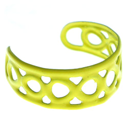 Adjustable Infinity Symbol Toe-Ring Yellow Color  #4444