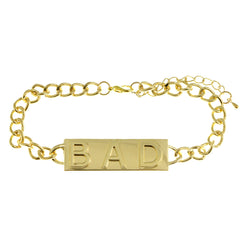 Mi Amore Bad 2in Extender Bangle-Bracelet Gold-Tone