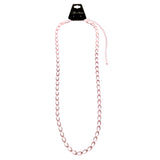 Mi Amore Adjustable Dangle-Belly-Chain Pink