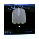 Mi Amore Sized-Ring Gold-Tone/Peach Size 9.00