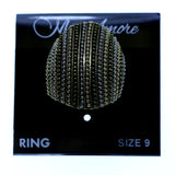 Mi Amore Sized-Ring Gold-Tone Size 9.00