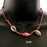 Mi Amore Shells Statement-Necklace Pink/Multicolor
