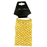 Mi Amore Honeycomb Stretch-Bracelet Gold-Tone