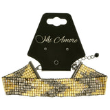Mi Amore Adjustable Fashion-Bracelet Gold-Tone/Silver-Tone