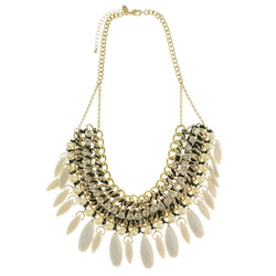 Mi Amore Adjustable Statement-Necklace Multicolor/Gold-Tone