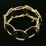 Erica Lyons Designer Stretch Bracelet Gold-Tone