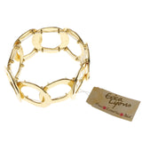 Erica Lyons Designer Stretch Bracelet Gold-Tone