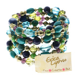 Erica Lyons Designer Coil-Bracelet Multicolor/Gold-Tone