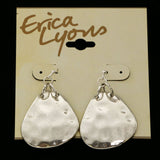 Erica Lyons Dangle-Earrings Silver-Tone