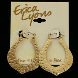 Erica Lyons Hoop-Earrings Gold-Tone