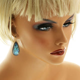 Erica Lyons Dangle-Earrings Gold-Tone/Blue
