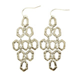 Erica Lyons Dangle-Earrings Silver-Tone