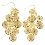 Erica Lyons Chandelier-Earrings Gold-Tone