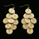 Erica Lyons Chandelier-Earrings Gold-Tone