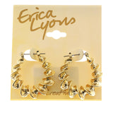 Erica Lyons Hoop-Earrings Gold-Tone
