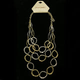 Erica Lyons Adjustable Layered-Necklace Gold-Tone/Silver-Tone