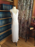 Bridal Nightgown and Sheer Gossamer Robe Set