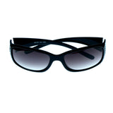Mi Amore Rectangle-Sunglasses Black Frame/Purple Lens