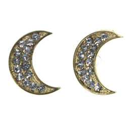 Colorful Moon Stud-Earrings